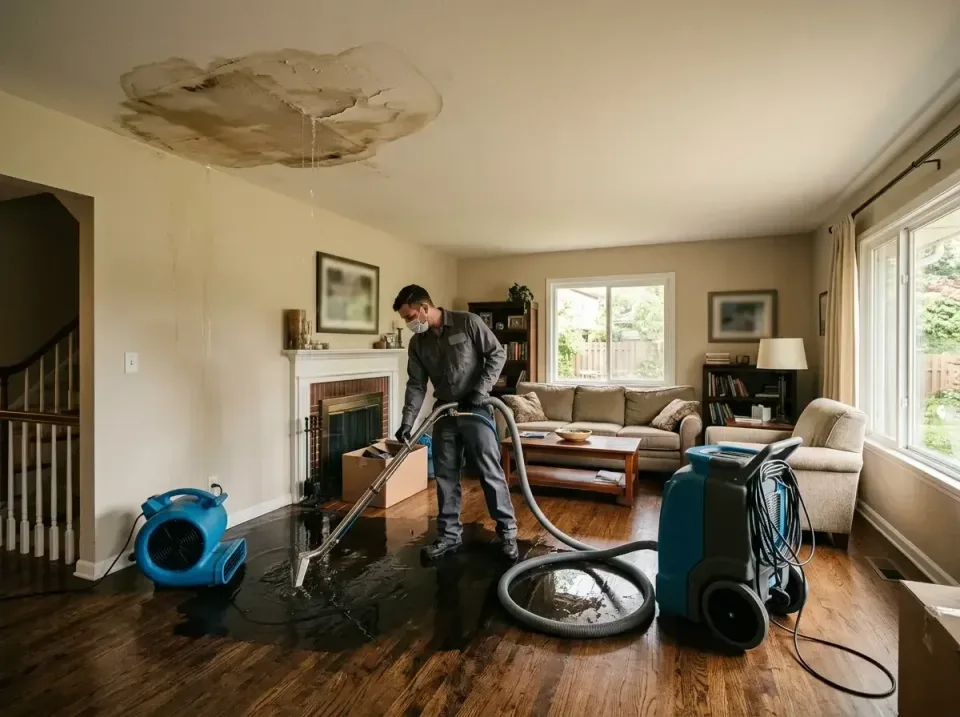 attic-pipe-burst-ceiling-drip-008 — frequently asked questions, Water Damage Restoration & Carpet Care in Lake Oswego, OR